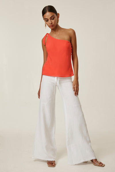 Look #2: Wide Leg Linen Pants